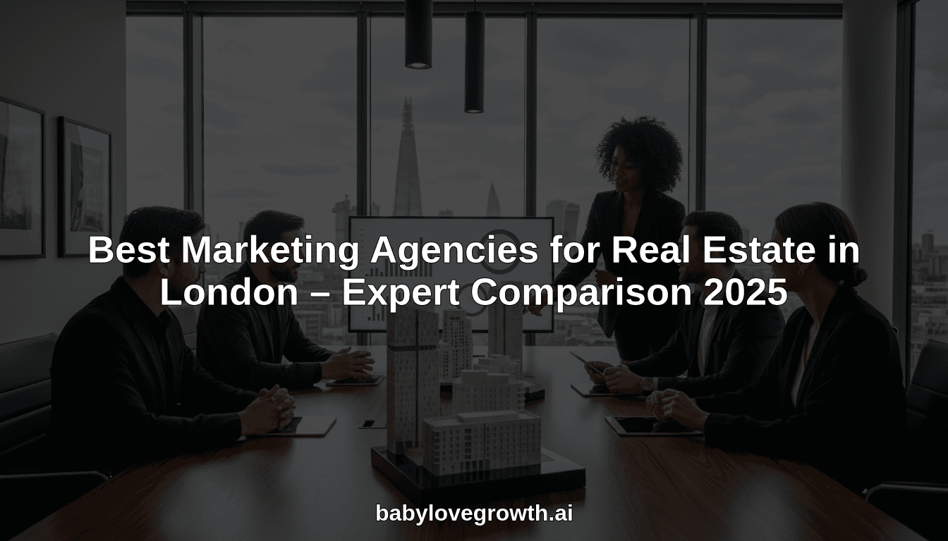 Best Marketing Agencies for Real Estate in London – Expert Comparison 2025