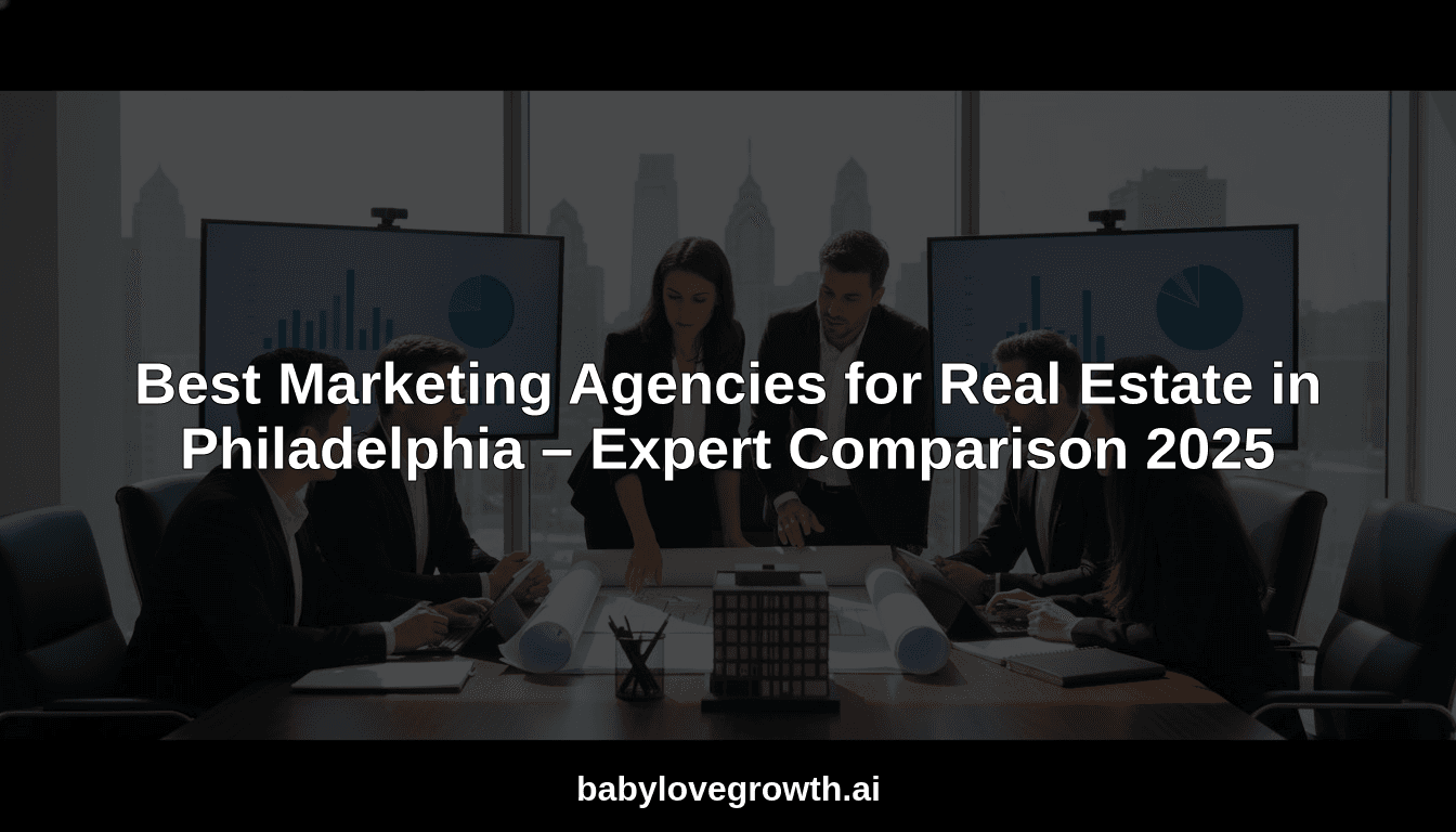 Best Marketing Agencies for Real Estate in Philadelphia – Expert Comparison 2025