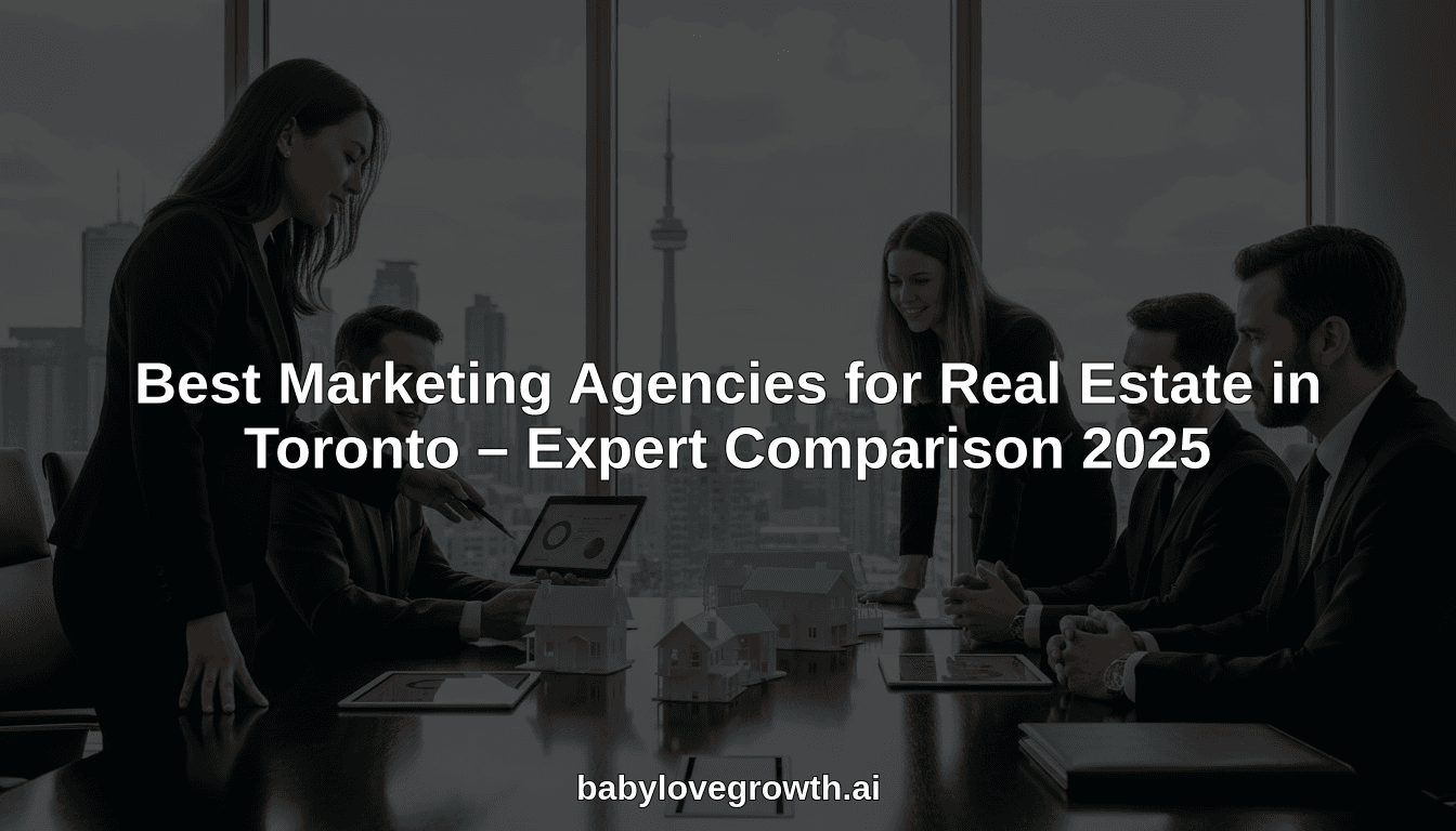 Best Marketing Agencies for Real Estate in Toronto – Expert Comparison 2025