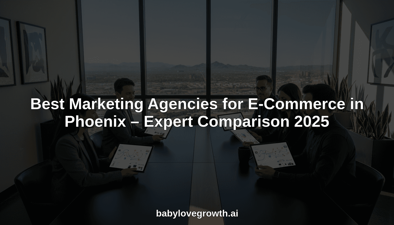 Best Marketing Agencies for E-Commerce in Phoenix – Expert Comparison 2025