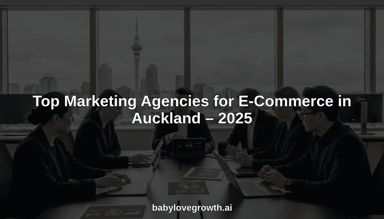 Top Marketing Agencies for E-Commerce in Auckland – 2025