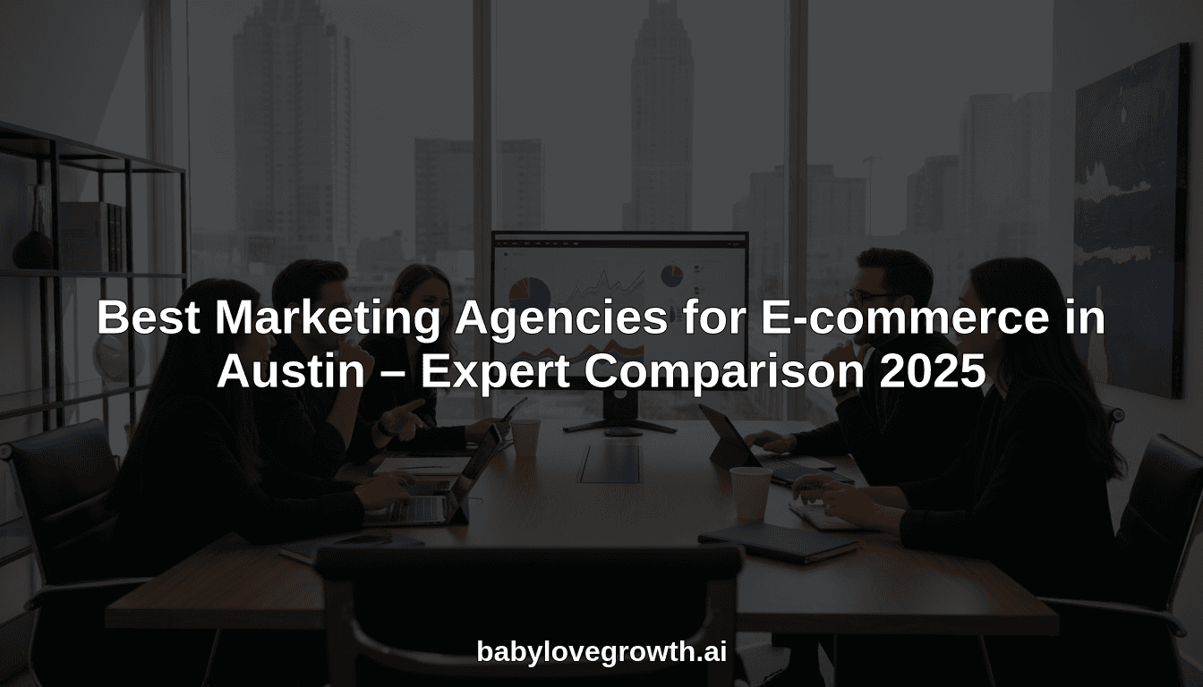 Best Marketing Agencies for E-commerce in Austin – Expert Comparison 2025