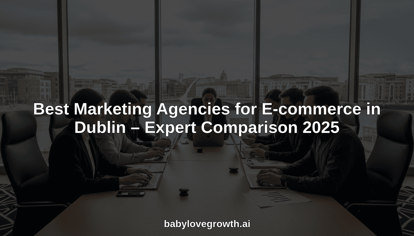 Best Marketing Agencies for E-commerce in Dublin – Expert Comparison 2025