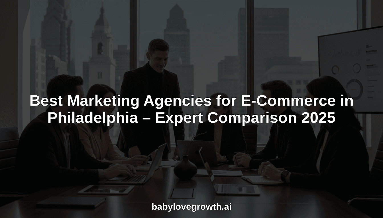 Best Marketing Agencies for E-Commerce in Philadelphia – Expert Comparison 2025