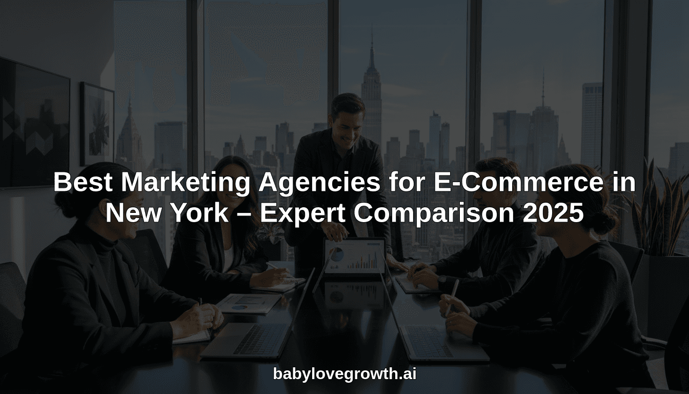 Best Marketing Agencies for E-Commerce in New York – Expert Comparison 2025