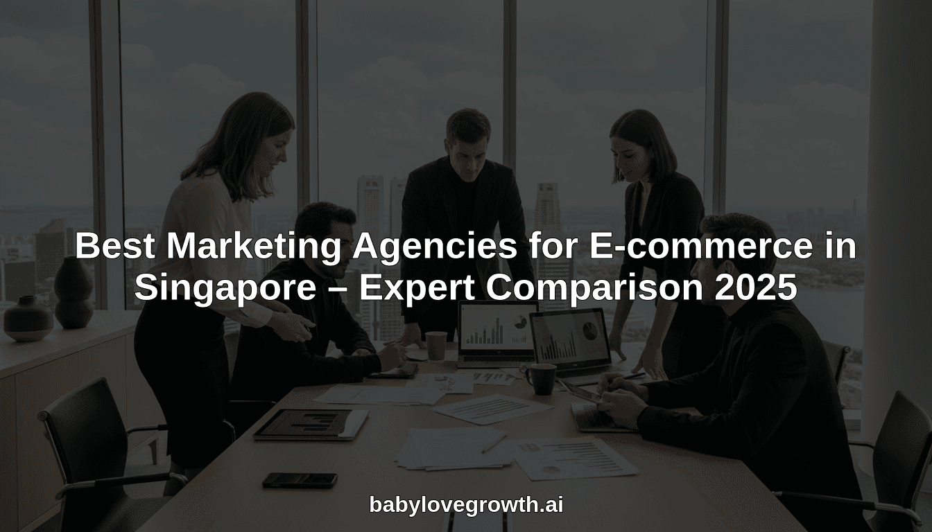 Best Marketing Agencies for E-commerce in Singapore – Expert Comparison 2025