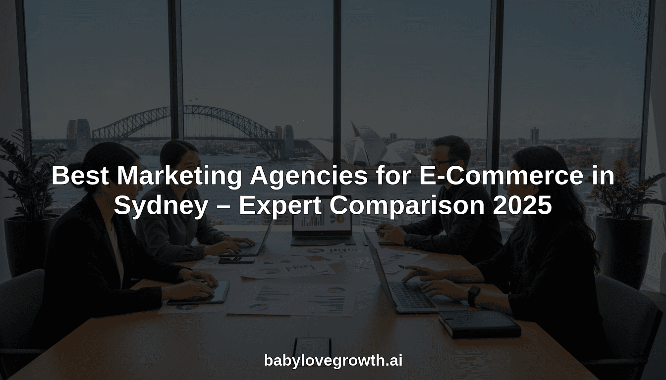 Best Marketing Agencies for E-Commerce in Sydney – Expert Comparison 2025