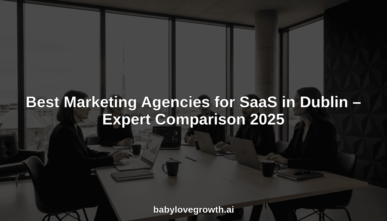 Best Marketing Agencies for SaaS in Dublin – Expert Comparison 2025