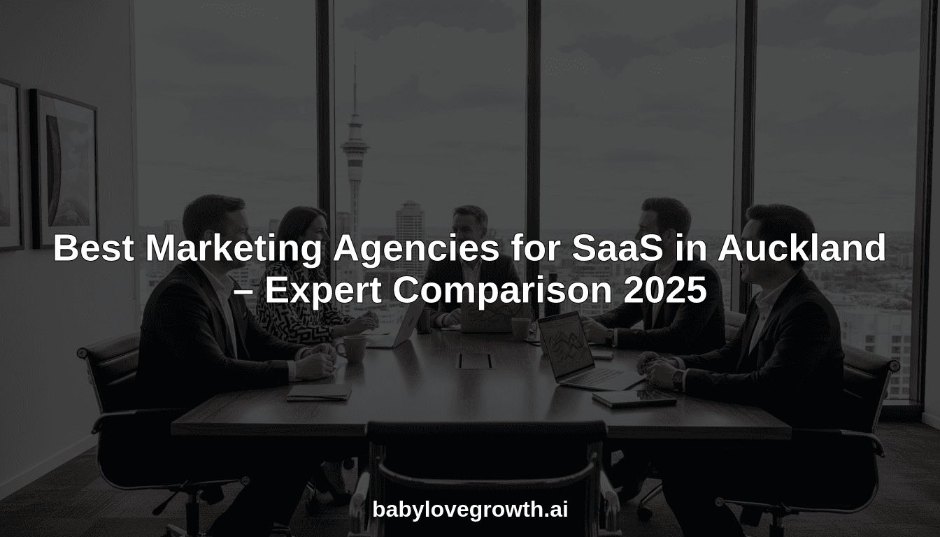 Best Marketing Agencies for SaaS in Auckland – Expert Comparison 2025
