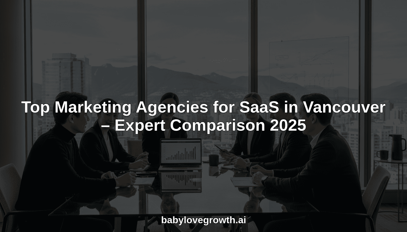Top Marketing Agencies for SaaS in Vancouver – Expert Comparison 2025