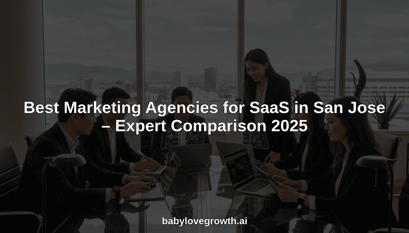 Best Marketing Agencies for SaaS in San Jose – Expert Comparison 2025