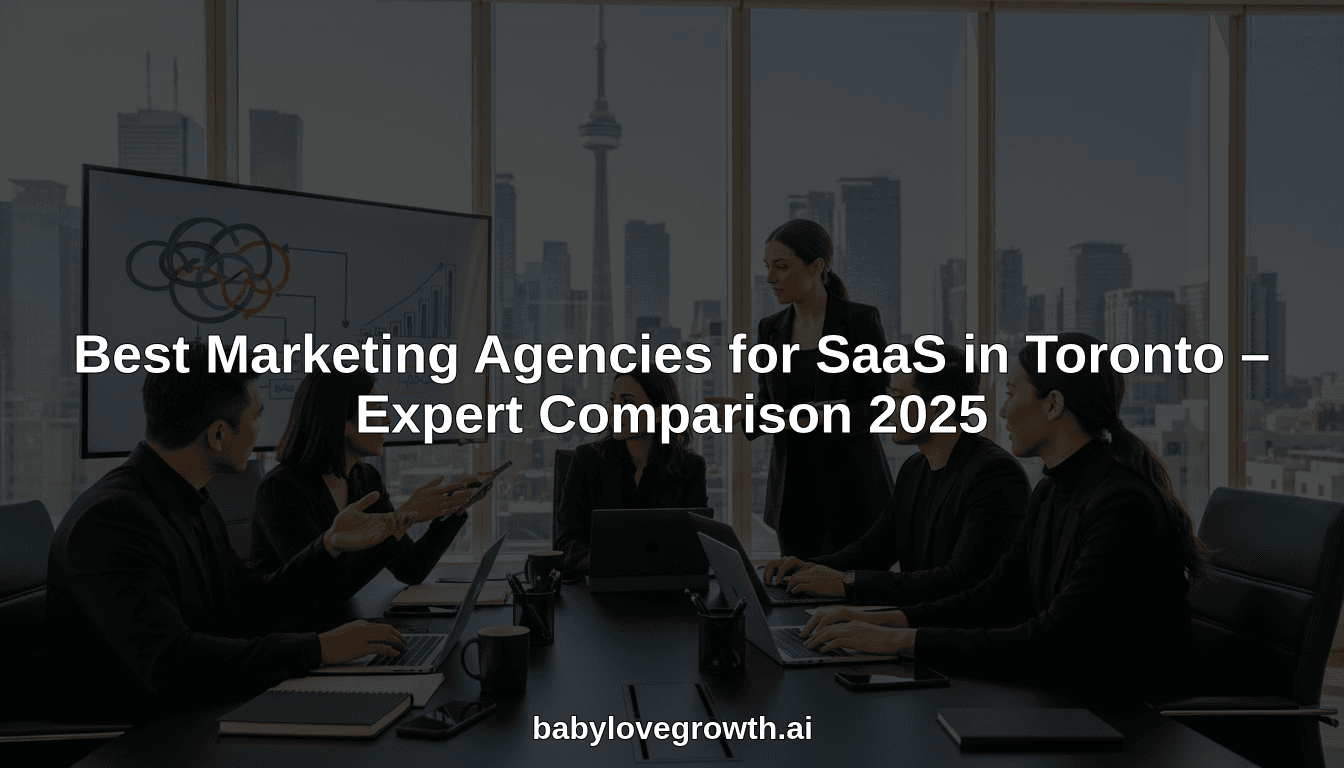 Best Marketing Agencies for SaaS in Toronto – Expert Comparison 2025