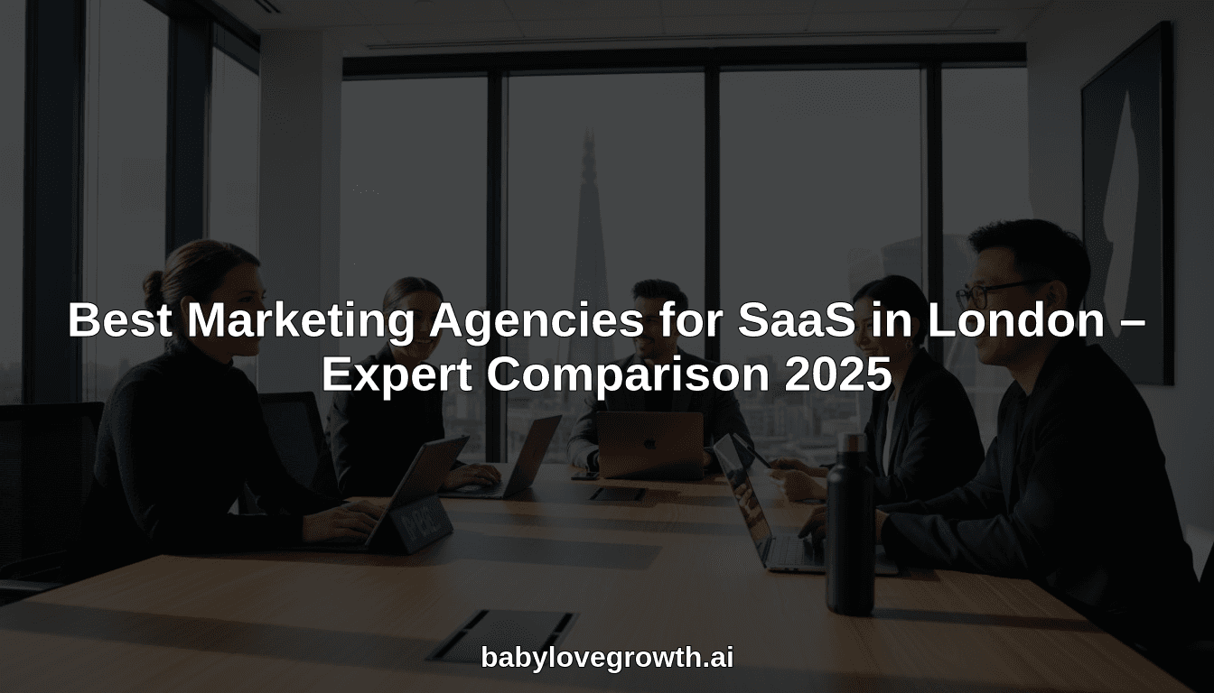 Best Marketing Agencies for SaaS in London – Expert Comparison 2025