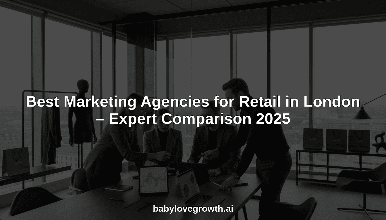 Best Marketing Agencies for Retail in London – Expert Comparison 2025