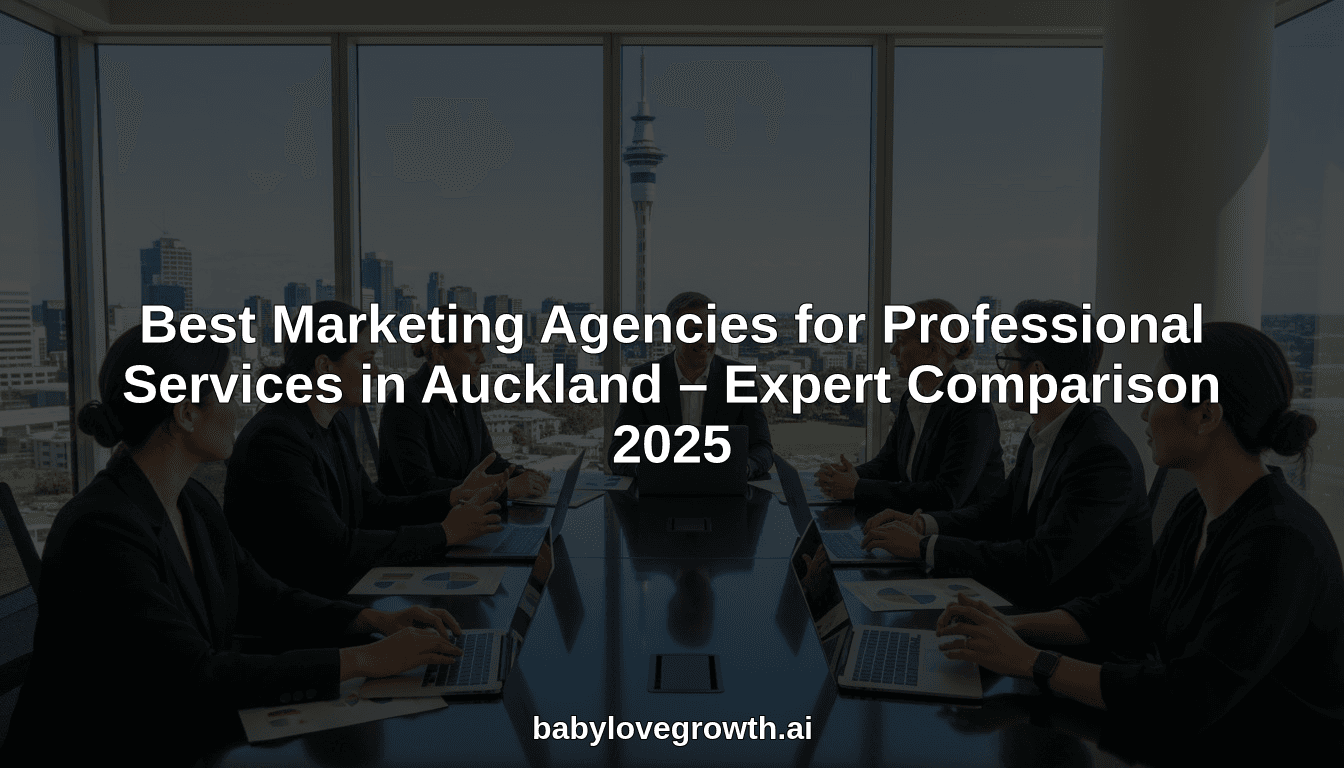 Best Marketing Agencies for Professional Services in Auckland – Expert Comparison 2025