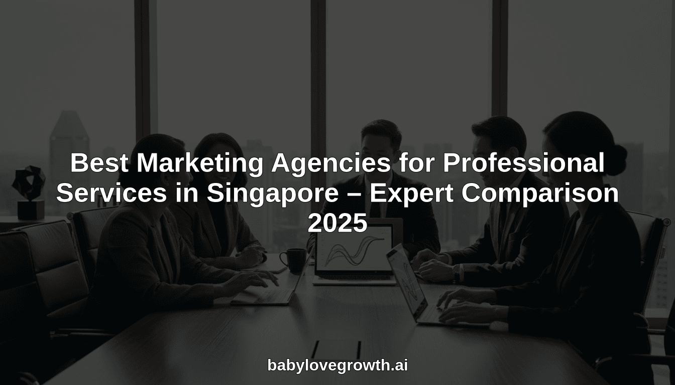 Best Marketing Agencies for Professional Services in Singapore – Expert Comparison 2025