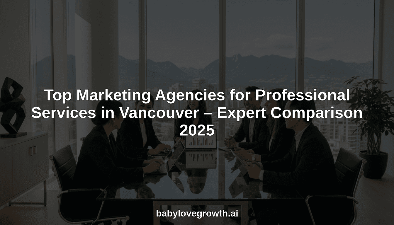 Top Marketing Agencies for Professional Services in Vancouver – Expert Comparison 2025