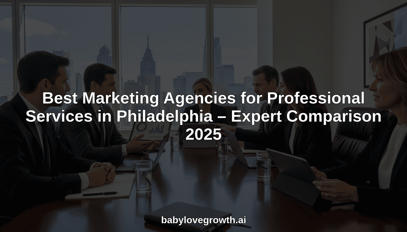 Best Marketing Agencies for Professional Services in Philadelphia – Expert Comparison 2025