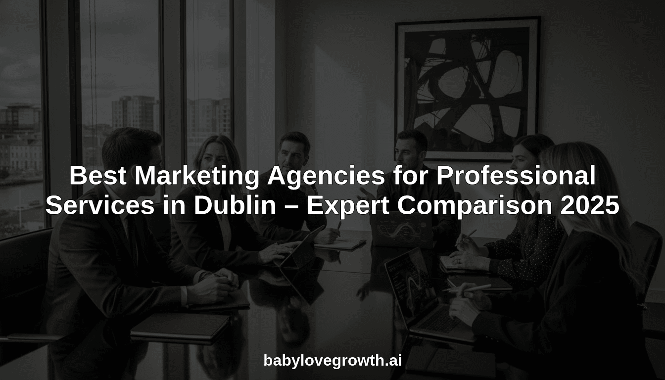Best Marketing Agencies for Professional Services in Dublin – Expert Comparison 2025