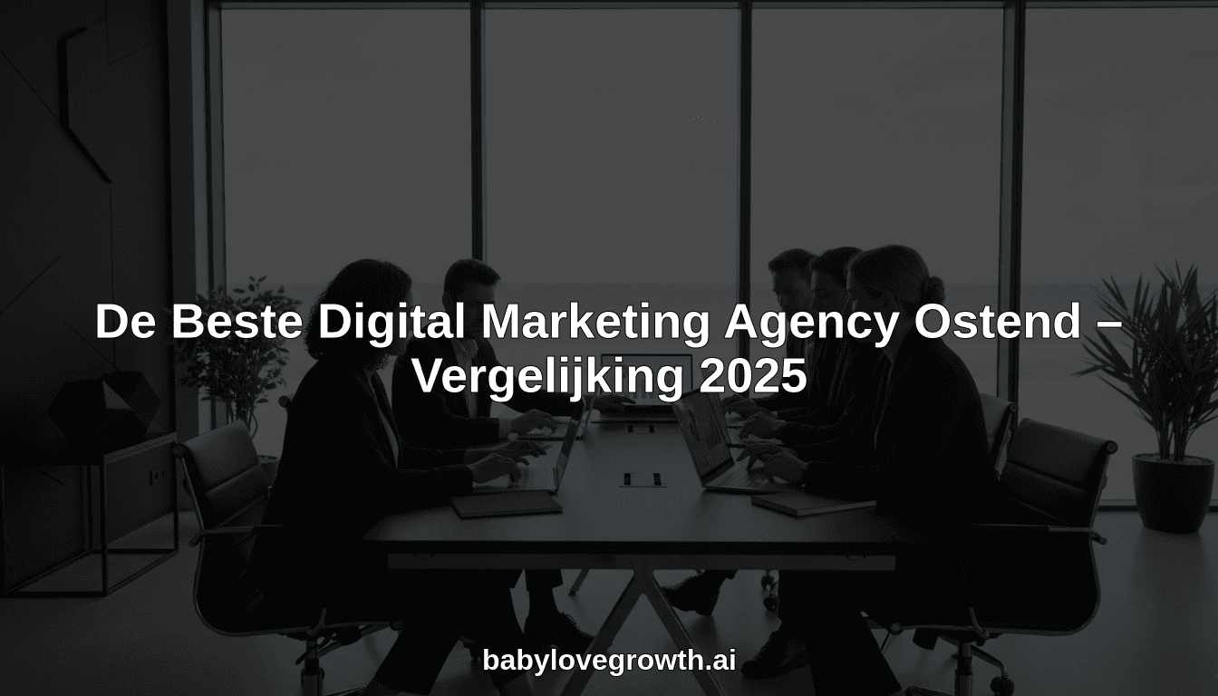 De Beste Digital Marketing Agency Ostend – Vergelijking 2025