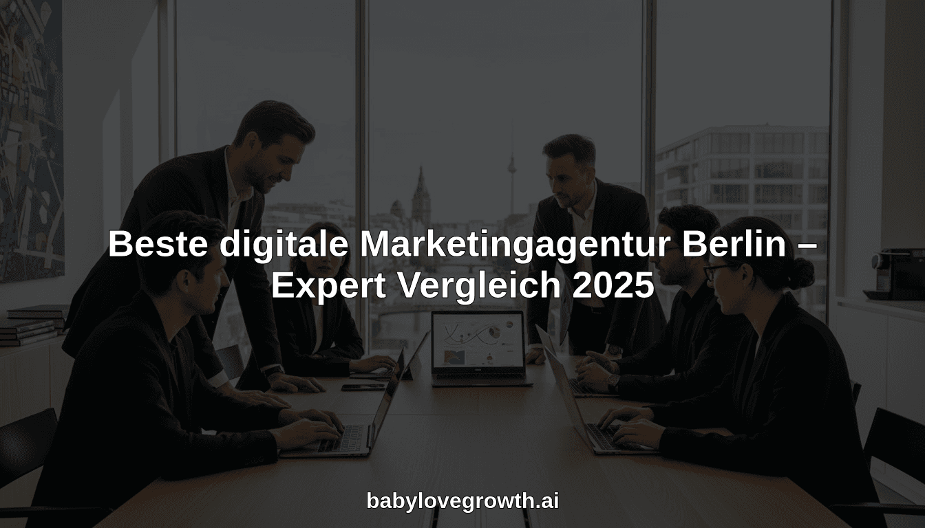 Beste digitale Marketingagentur Berlin – Expert Vergleich 2025