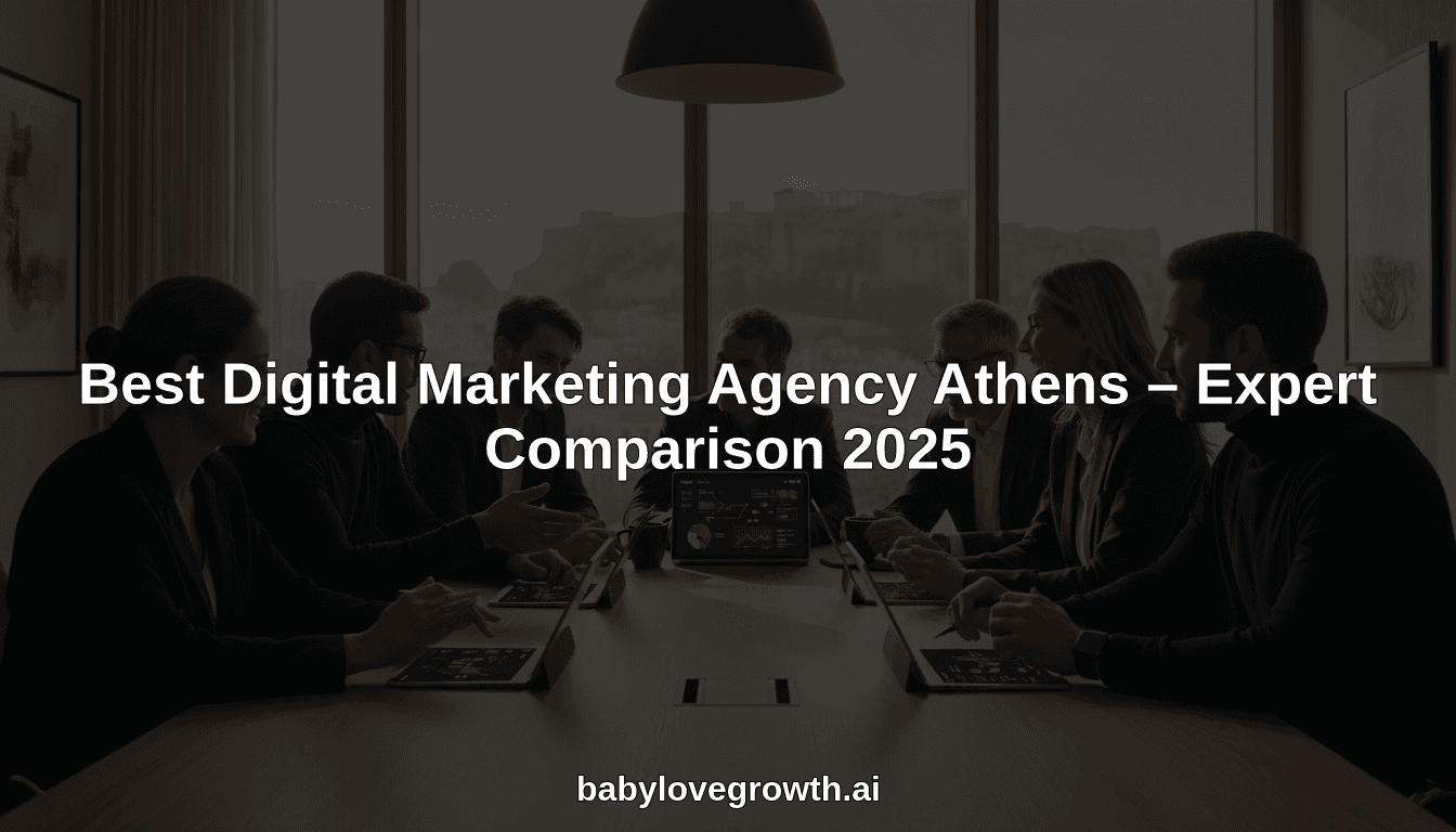 Best Digital Marketing Agency Athens – Expert Comparison 2025