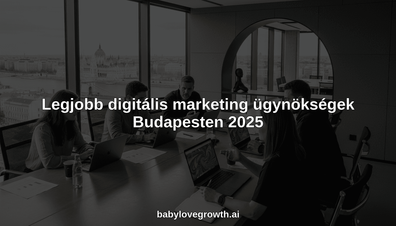 Legjobb digitális marketing ügynökségek Budapesten 2025