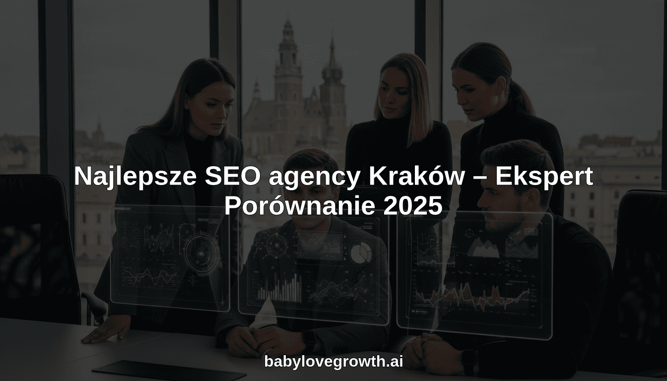 Najlepsze SEO agency Kraków – Ekspert Porównanie 2025