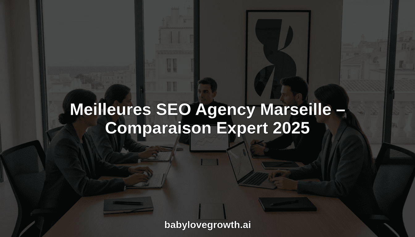 Meilleures SEO Agency Marseille – Comparaison Expert 2025