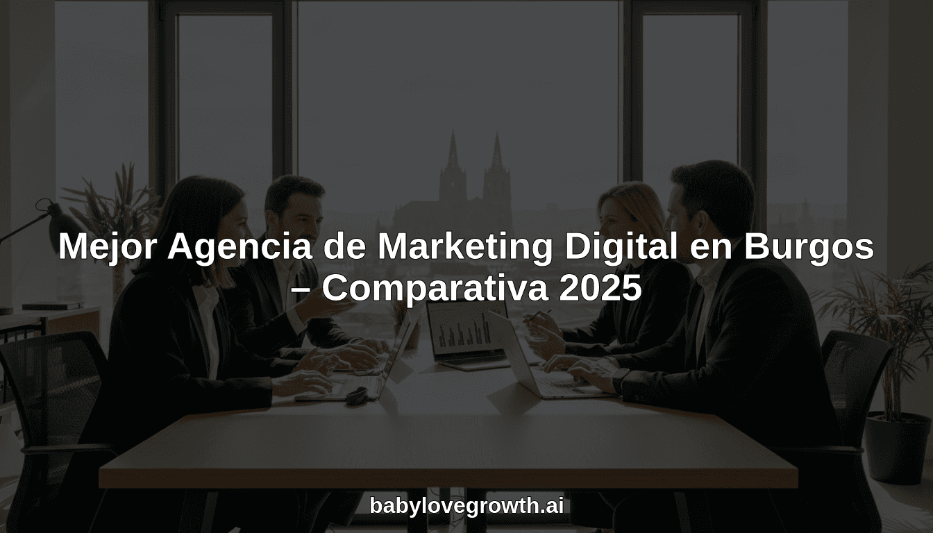 Mejor Agencia de Marketing Digital en Burgos – Comparativa 2025