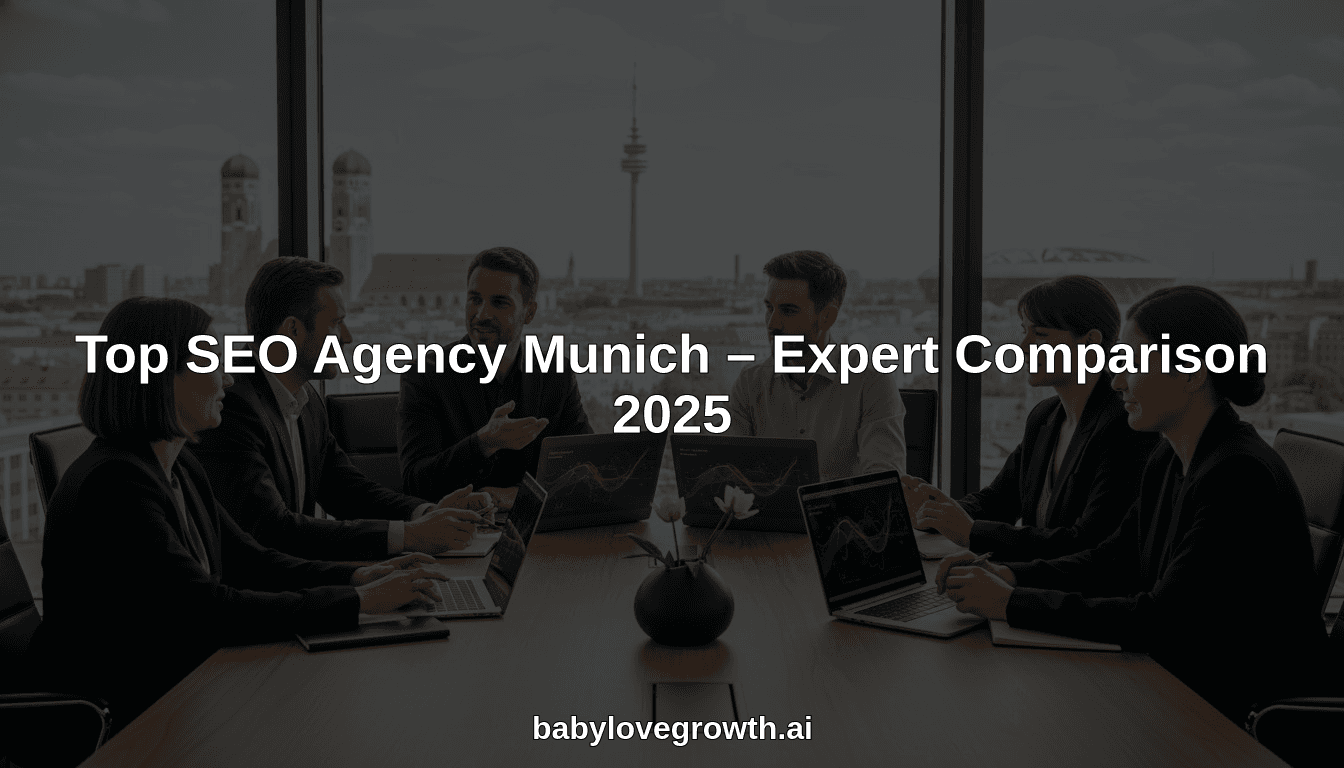 Top SEO Agency Munich – Expert Comparison 2025