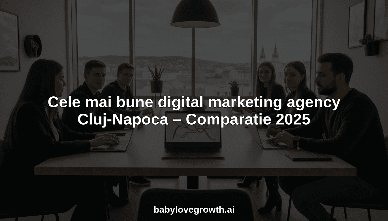 Cele mai bune digital marketing agency Cluj-Napoca – Comparatie 2025