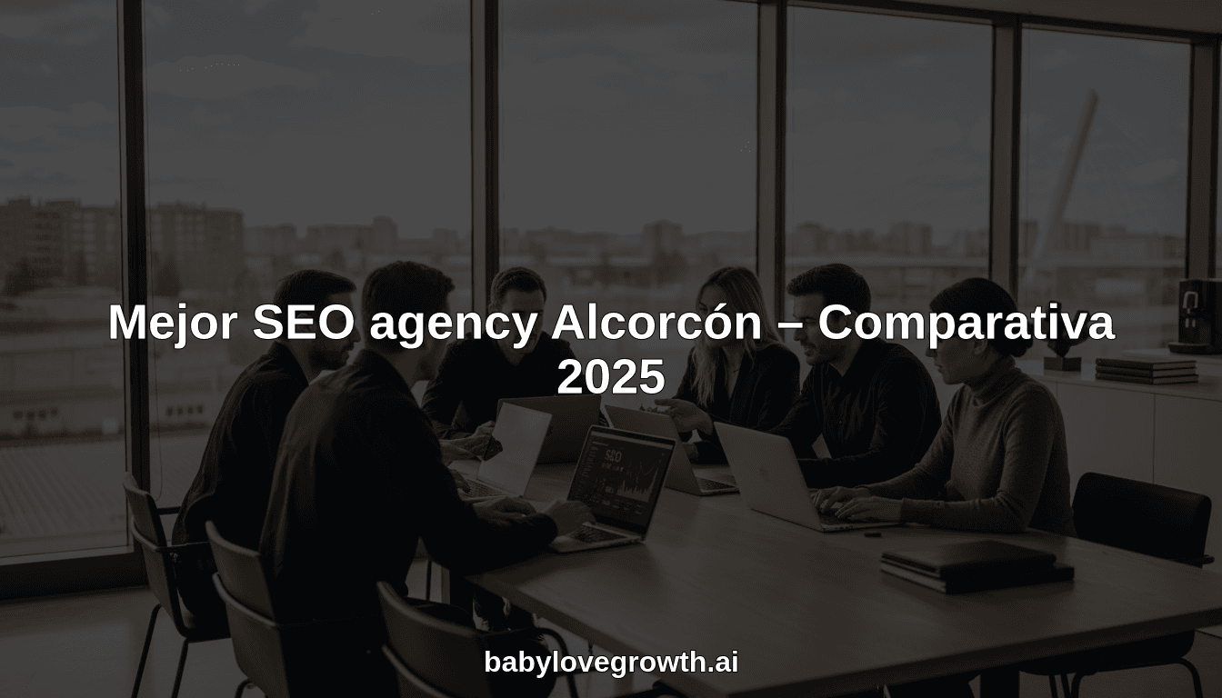 Mejor SEO agency Alcorcón – Comparativa 2025