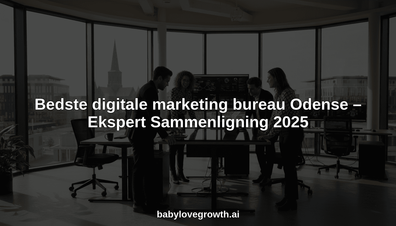 Bedste digitale marketing bureau Odense – Ekspert Sammenligning 2025