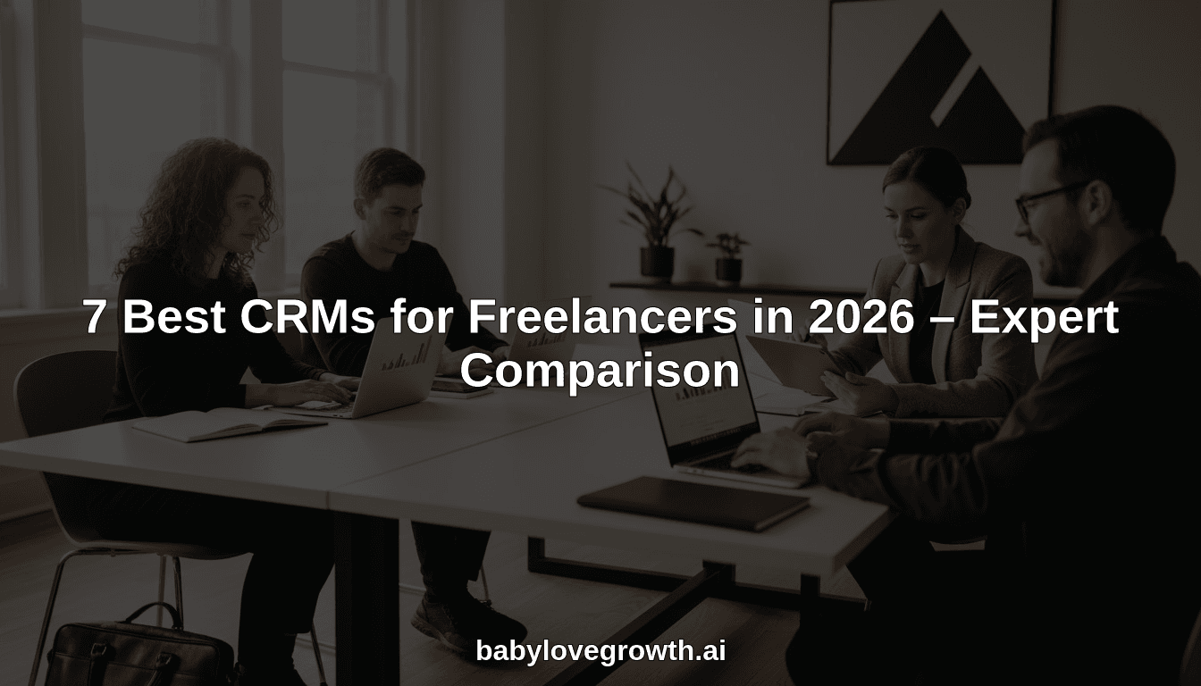 7 Best CRMs for Freelancers in 2026 – Expert Comparison
