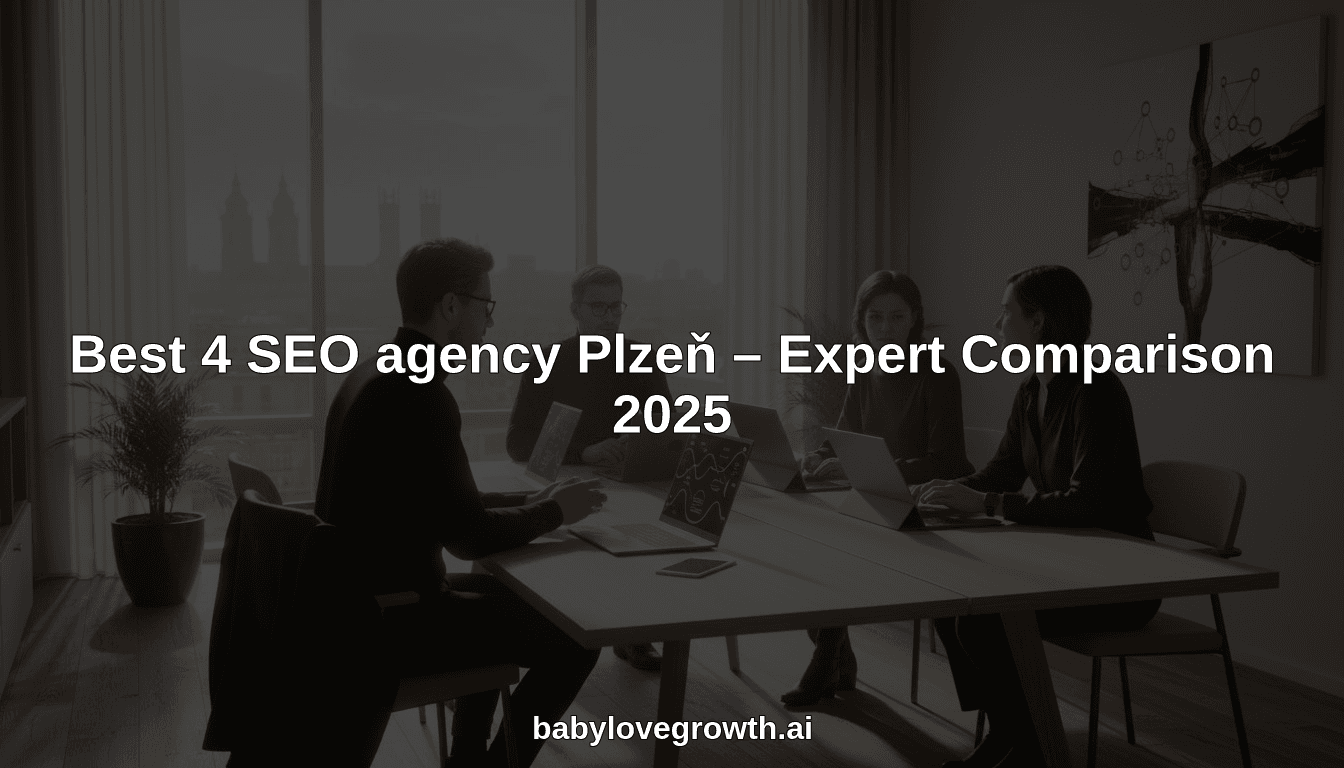 Best 4 SEO agency Plzeň – Expert Comparison 2025