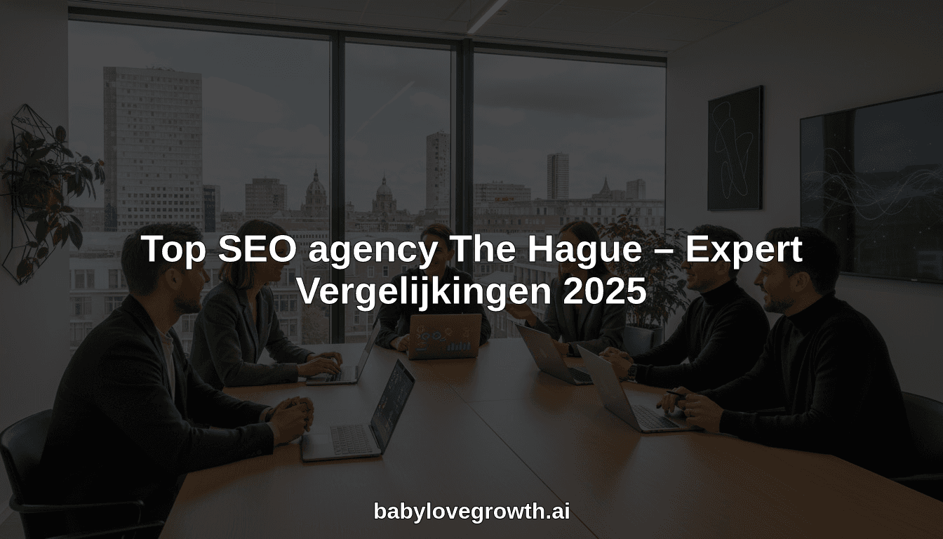 Top SEO agency The Hague – Expert Vergelijkingen 2025