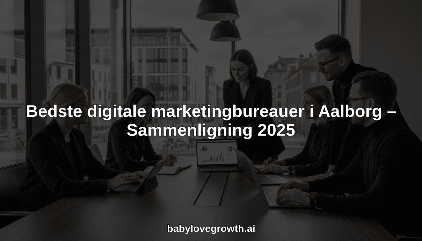 Bedste digitale marketingbureauer i Aalborg – Sammenligning 2025