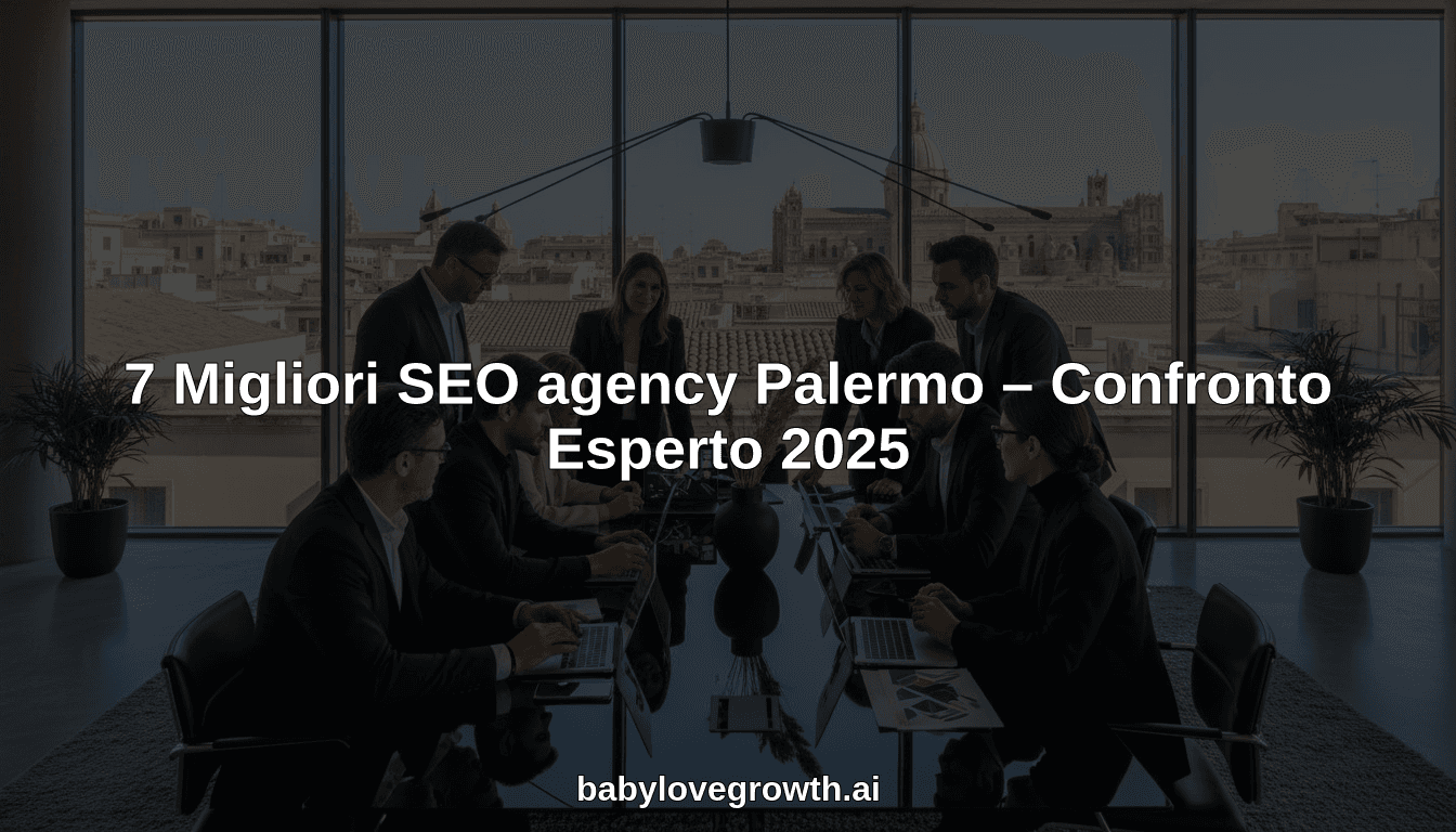 7 Migliori SEO agency Palermo – Confronto Esperto 2025