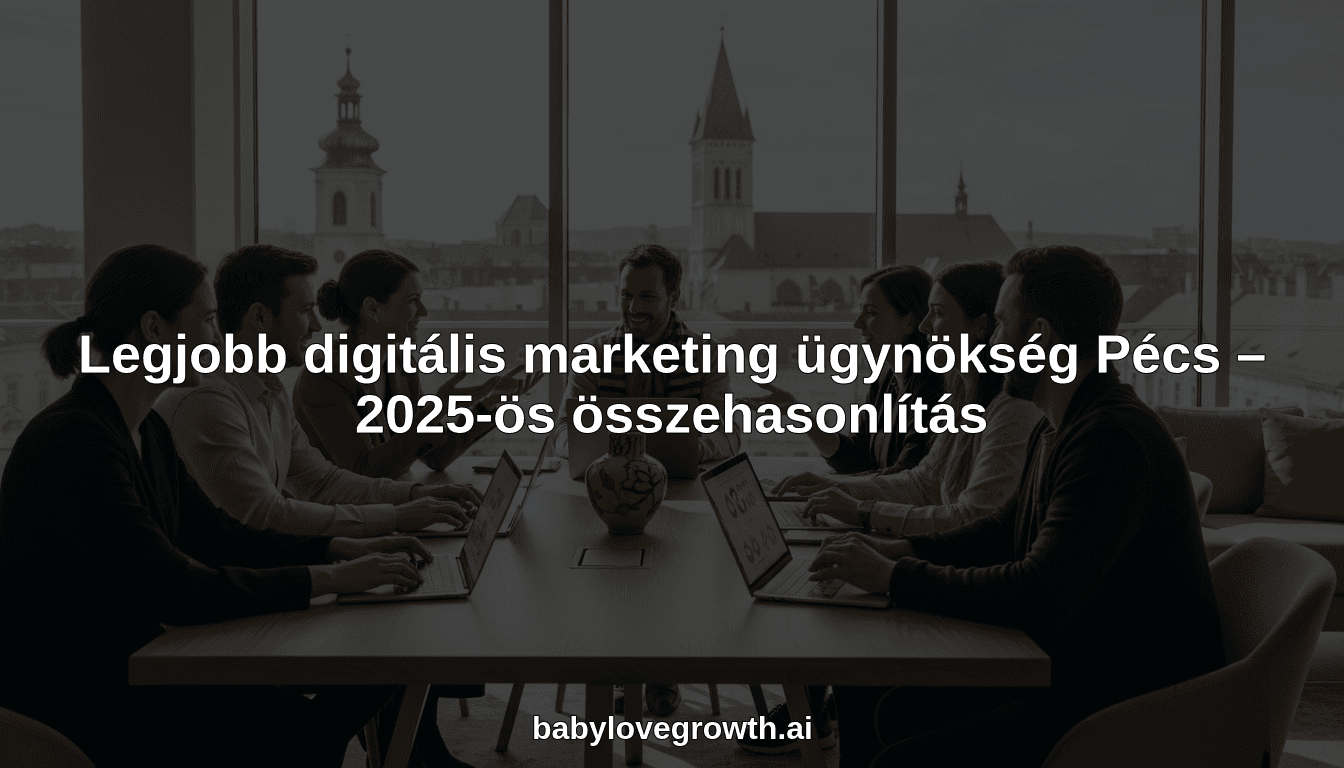Legjobb digitális marketing ügynökség Pécs – 2025-ös összehasonlítás