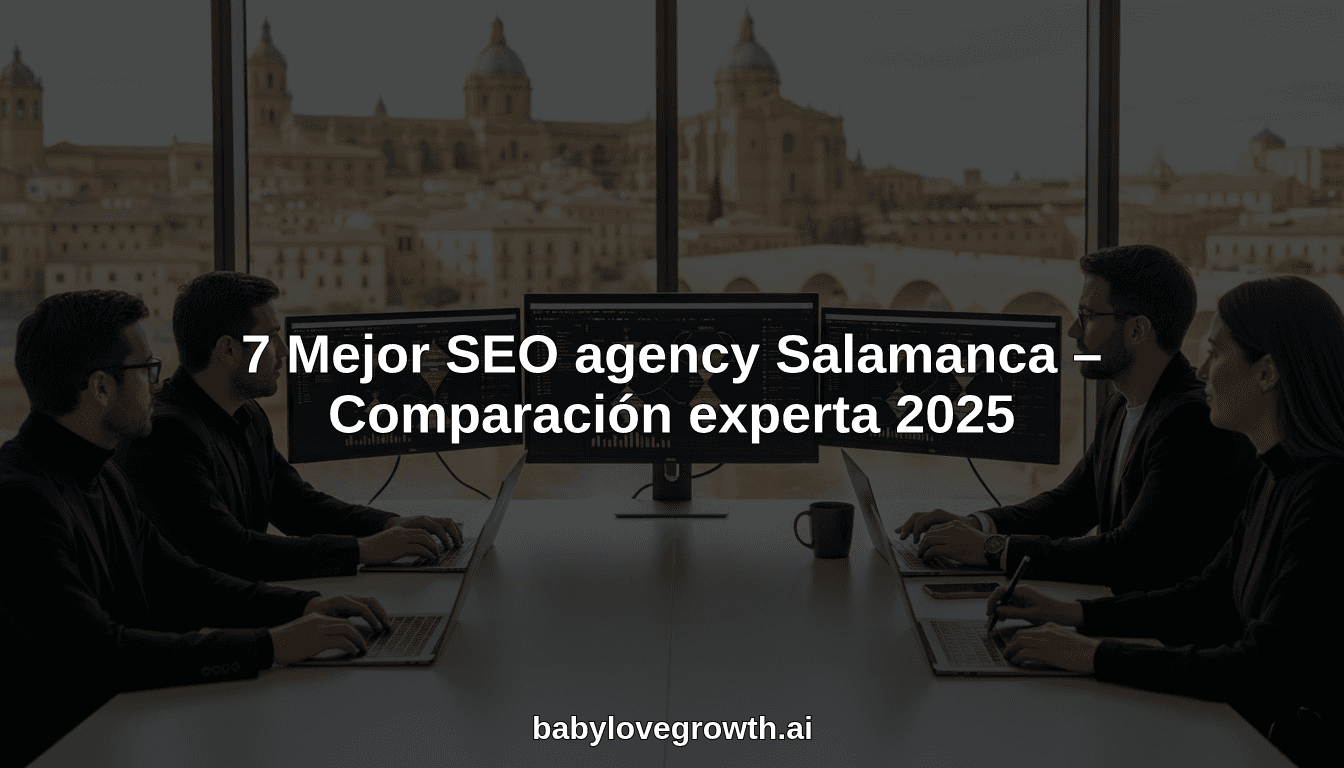 7 Mejor SEO agency Salamanca – Comparación experta 2025