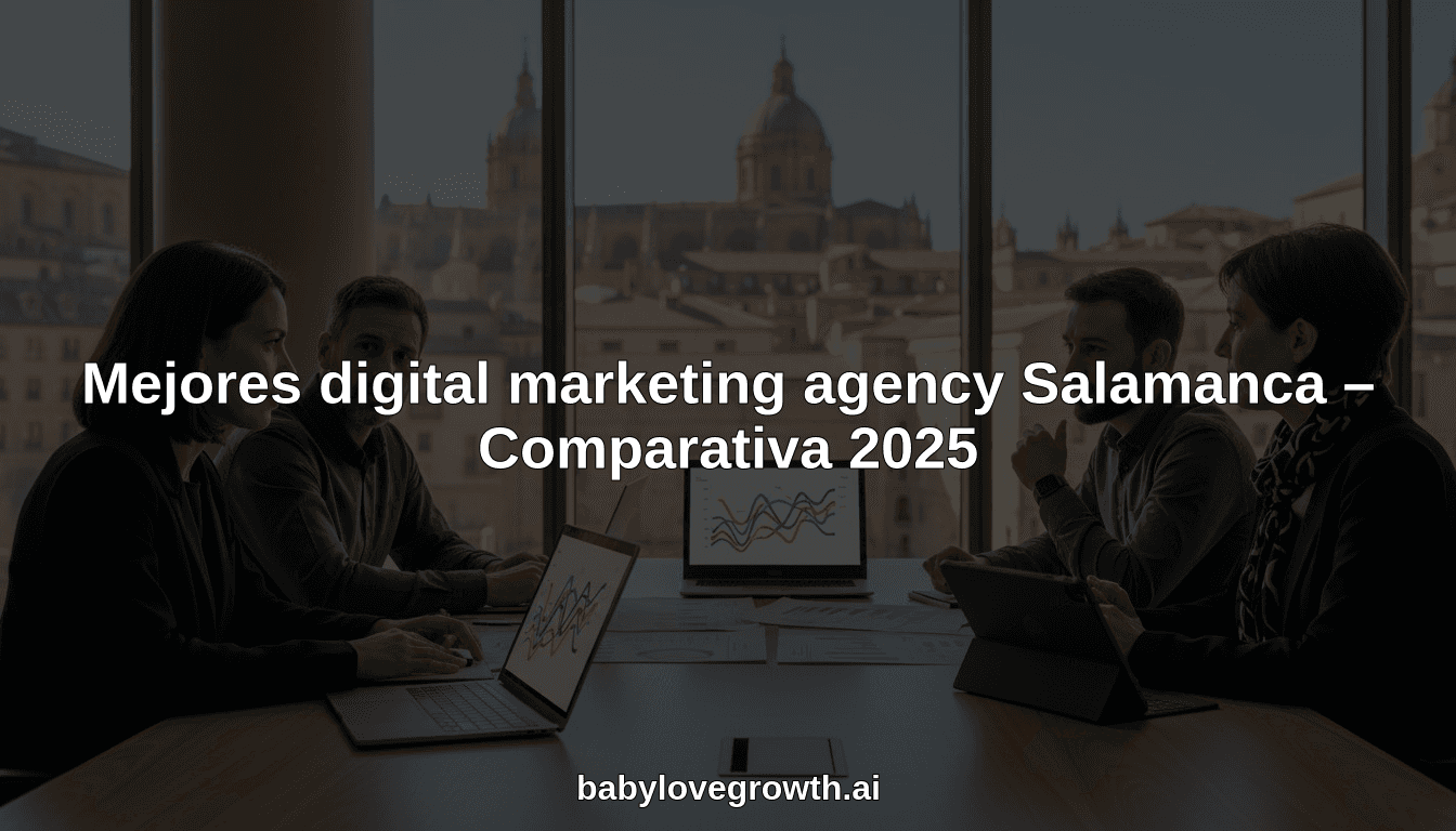 Mejores digital marketing agency Salamanca – Comparativa 2025