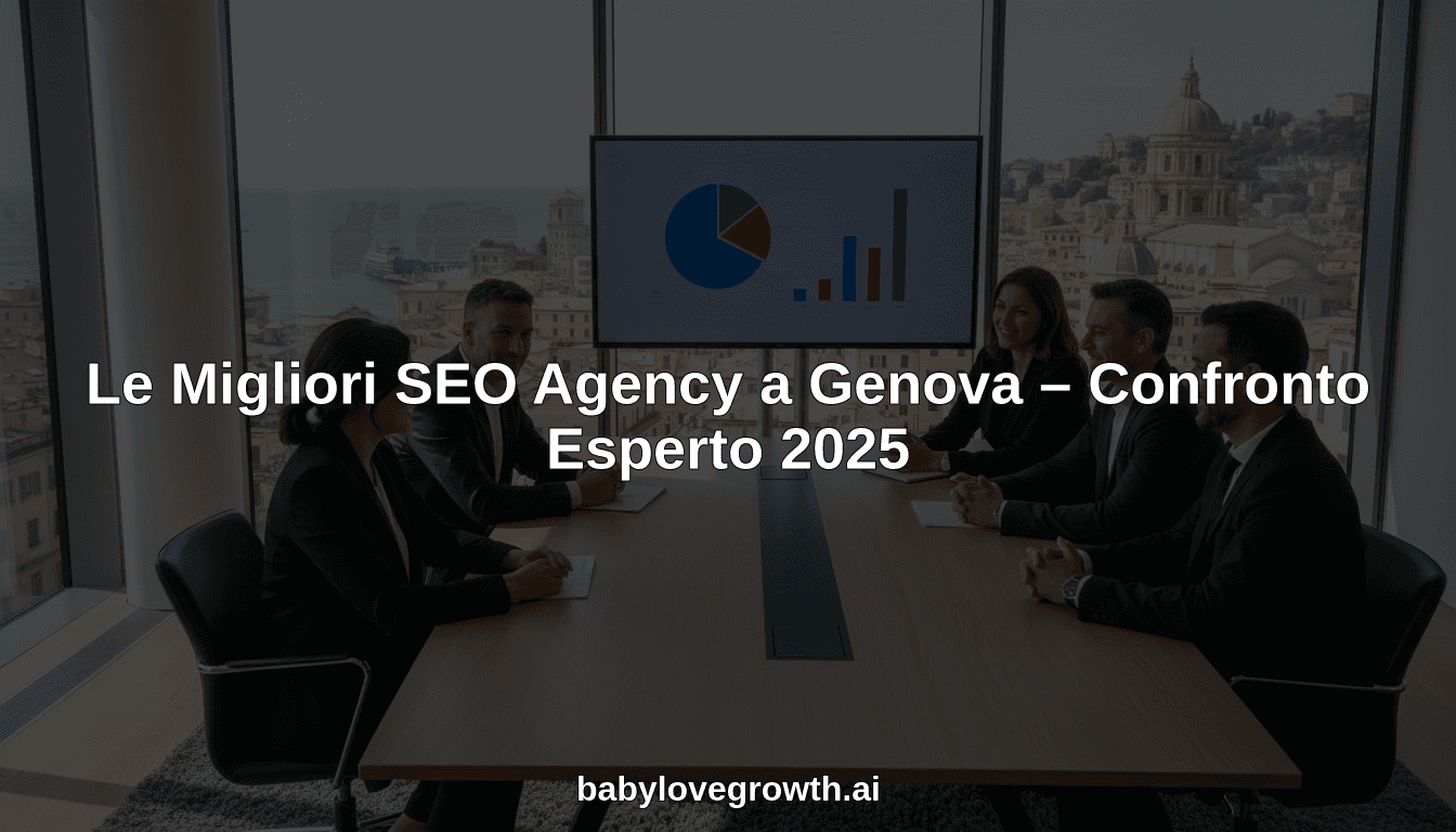 Le Migliori SEO Agency a Genova – Confronto Esperto 2025