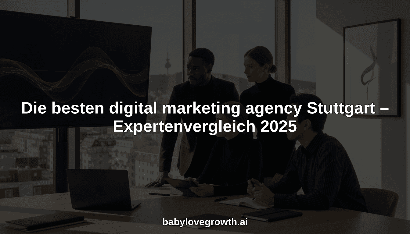 Die besten digital marketing agency Stuttgart – Expertenvergleich 2025