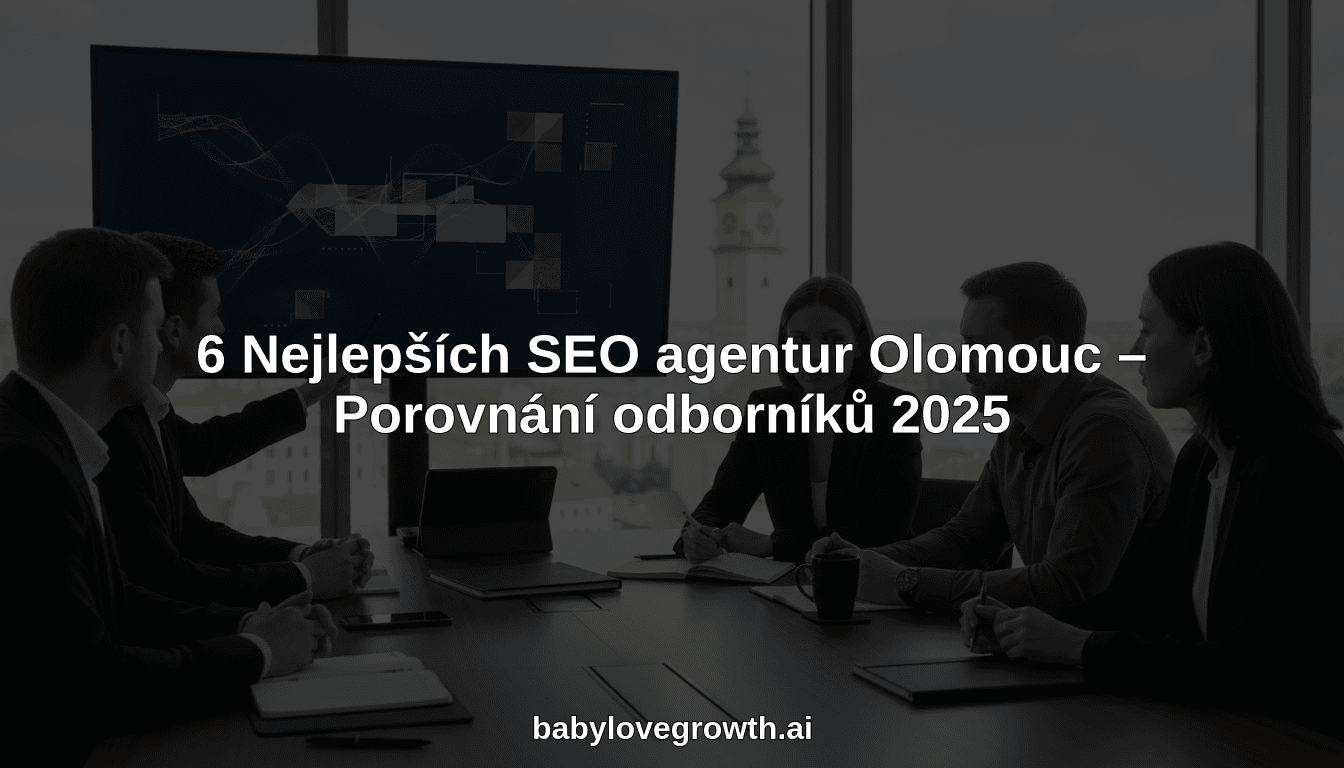 6 Nejlepších SEO agentur Olomouc – Porovnání odborníků 2025