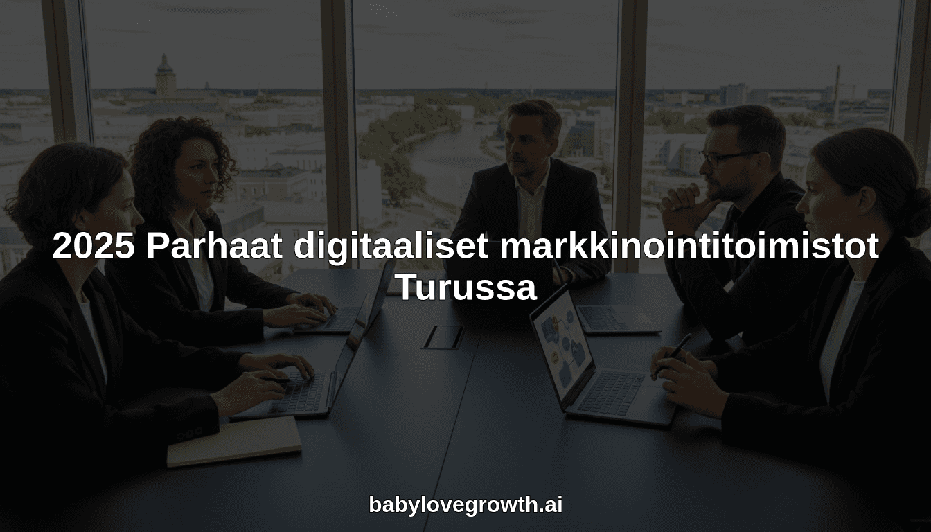 2025 Parhaat digitaaliset markkinointitoimistot Turussa