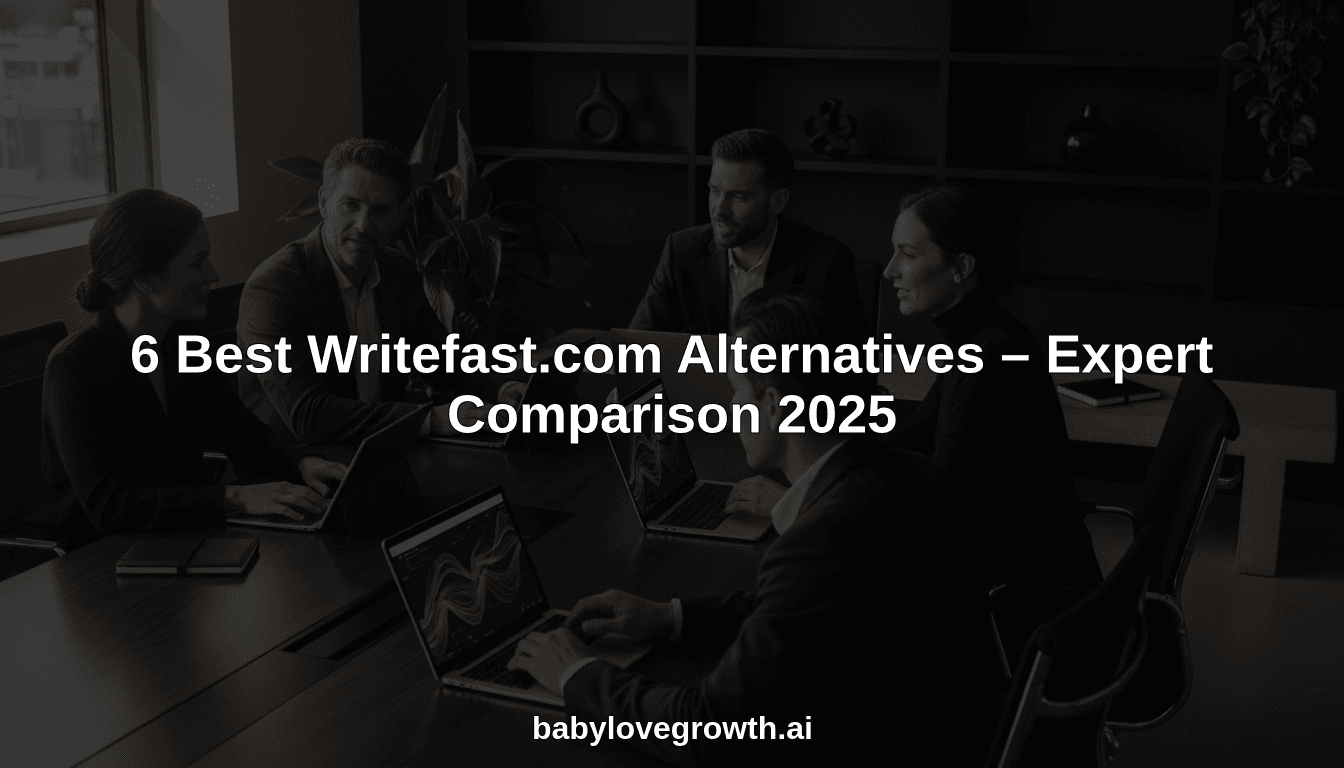 6 Best Writefast.com Alternatives – Expert Comparison 2025