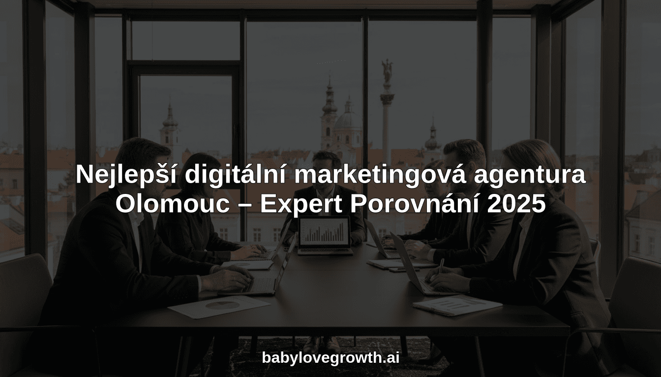 Nejlepší digitální marketingová agentura Olomouc – Expert Porovnání 2025