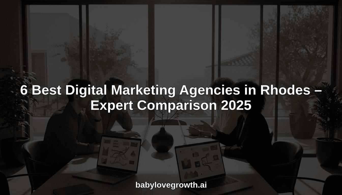 6 Best Digital Marketing Agencies in Rhodes – Expert Comparison 2025