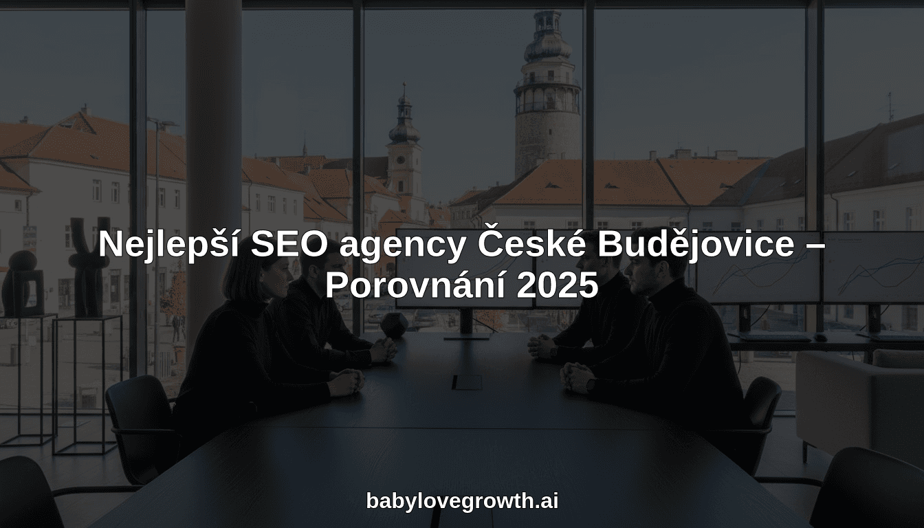 Nejlepší SEO agency České Budějovice – Porovnání 2025